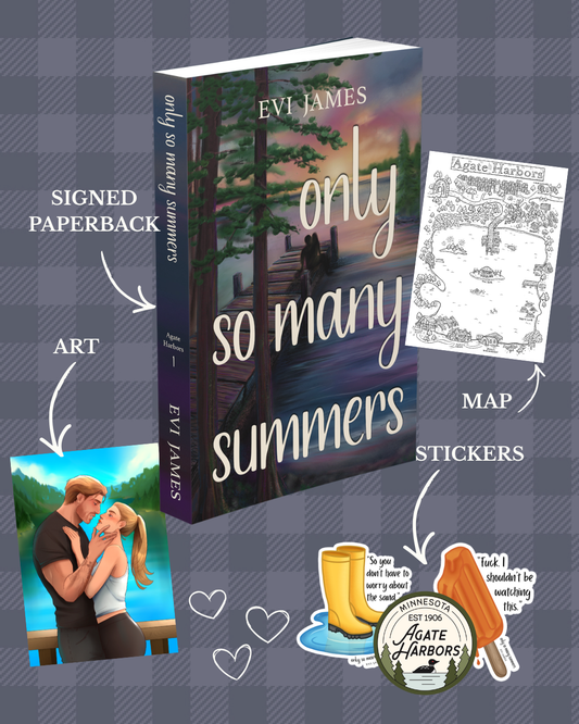 Only So Many Summer - Signed Paperback + Goodies
